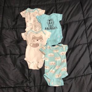 Set of 4 Gerber Onesies 3-6M